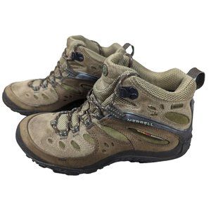 Merrell Chameleon Arc Mid Women's Hiking Trail Boots‎  Brown Size 9 J86946